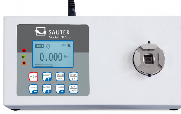 SAUTER Drehmomentmessgerät DB 5-3 | Abmessungen (B×T×H) 200×100×50 mm – Bild 7